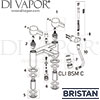 Bristan Clio Bath Shower Mixer Spares